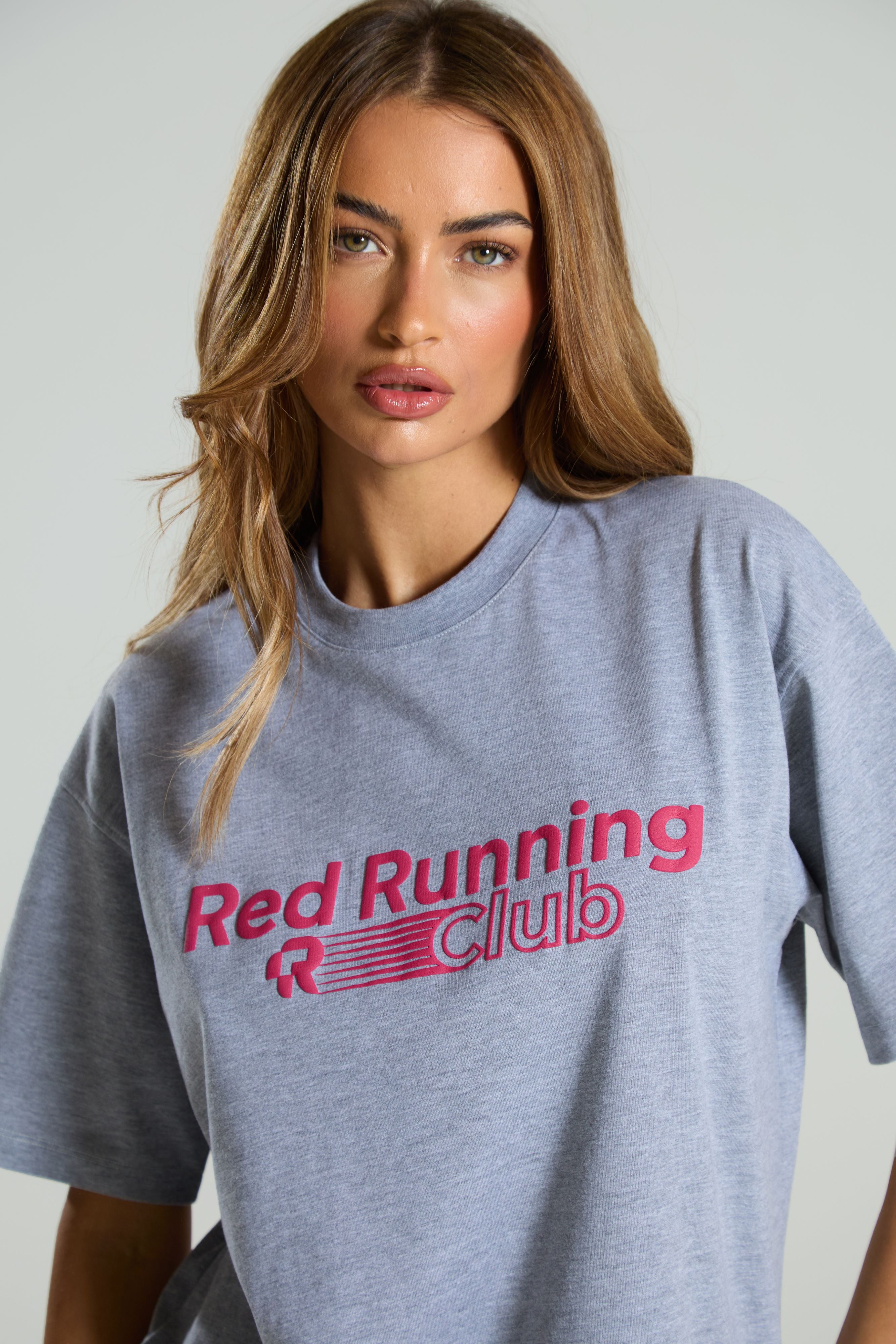 Oversized Tee: Running Club